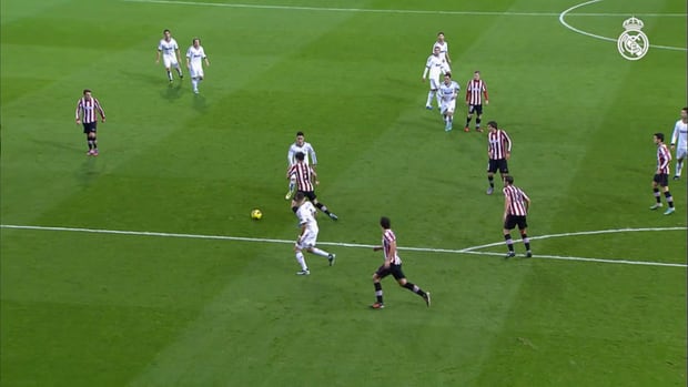 Karim Benzema's amazing goal against Athletic